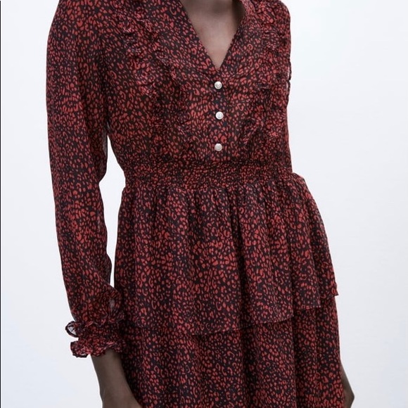 ZARA Animal Print dress - Picture 2 of 5